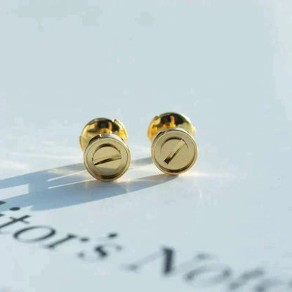 [CiCi]LOVE EARRINGS GOLD 10MM