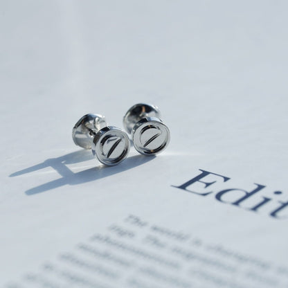 [CiCi]LOVE EARRINGS SILVER 10MM