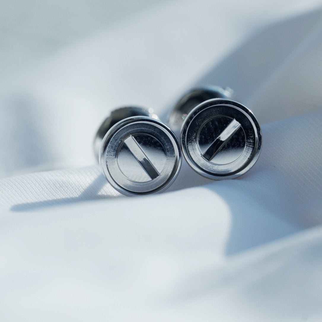 [CiCi]LOVE EARRINGS SILVER 10MM