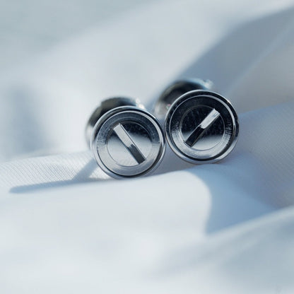 [CiCi]LOVE EARRINGS SILVER 10MM