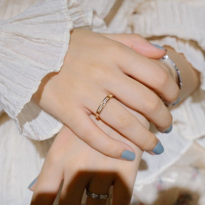 [CiCi]LOVE RING 2.65MM DIAMOND