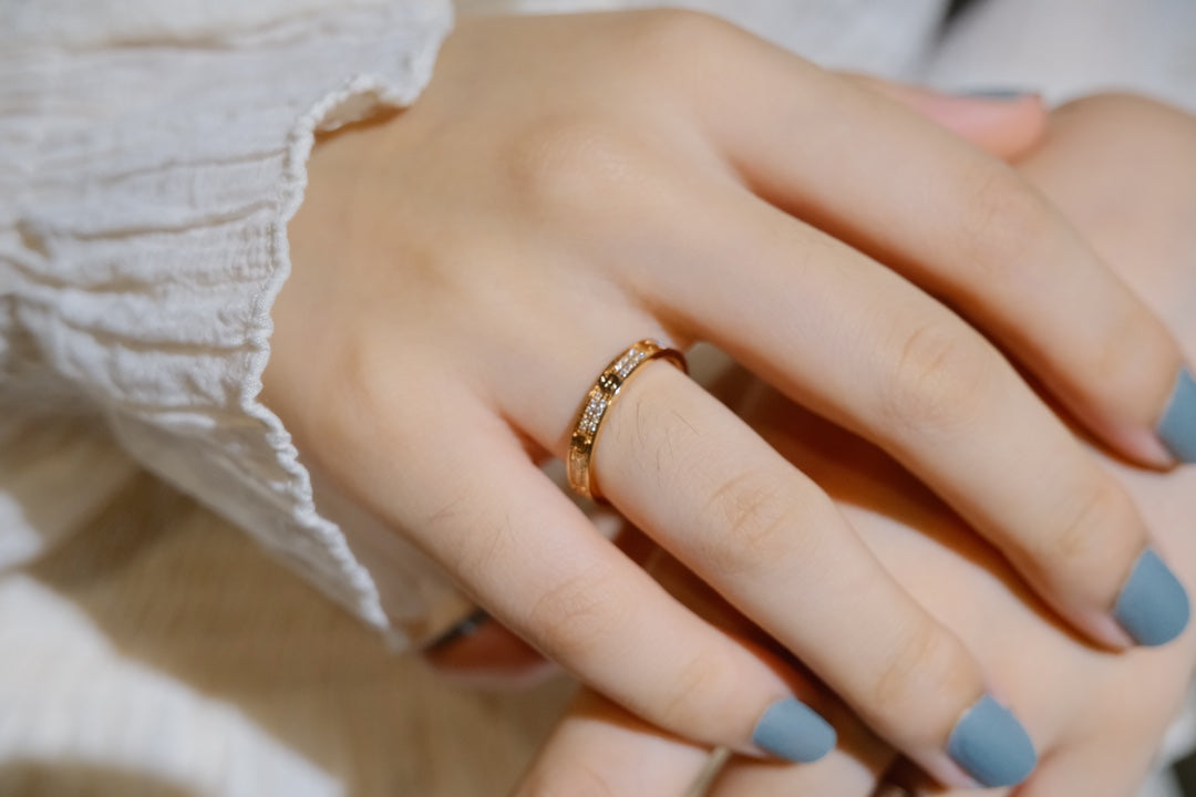 [CiCi]LOVE RING 2.65MM DIAMOND