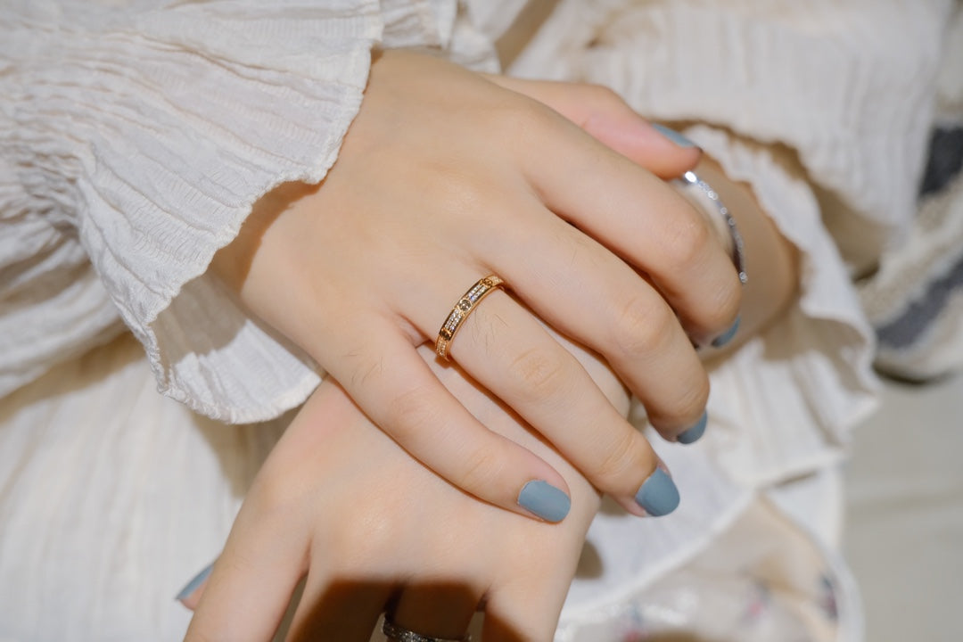 [CiCi]LOVE RING 2.65MM DIAMOND