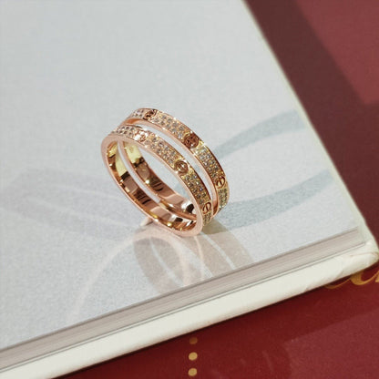 [CiCi]LOVE RING 2.65MM DIAMOND