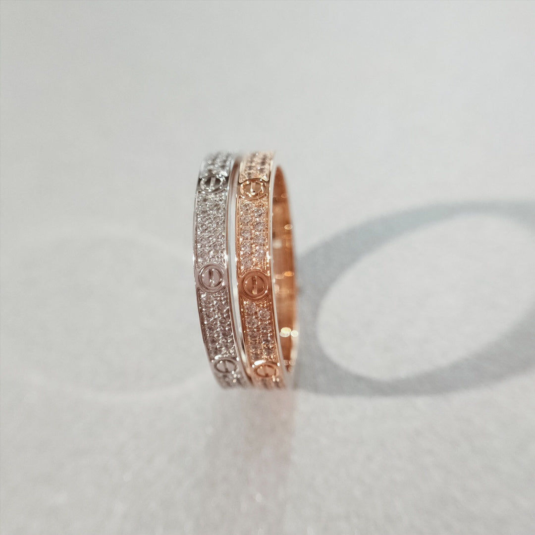 [CiCi]LOVE RING 2.65MM DIAMOND