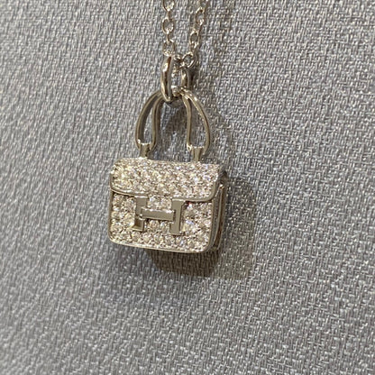 [CiCi]CONSTANCE PEDANT DIAMOND NECKLACE