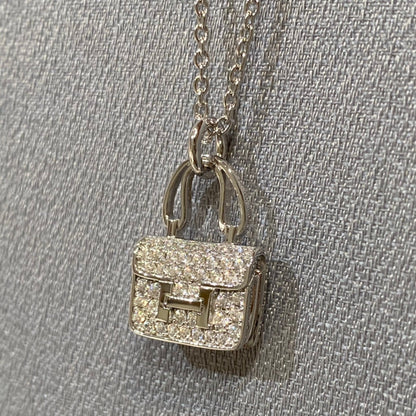 [CiCi]CONSTANCE PEDANT DIAMOND NECKLACE