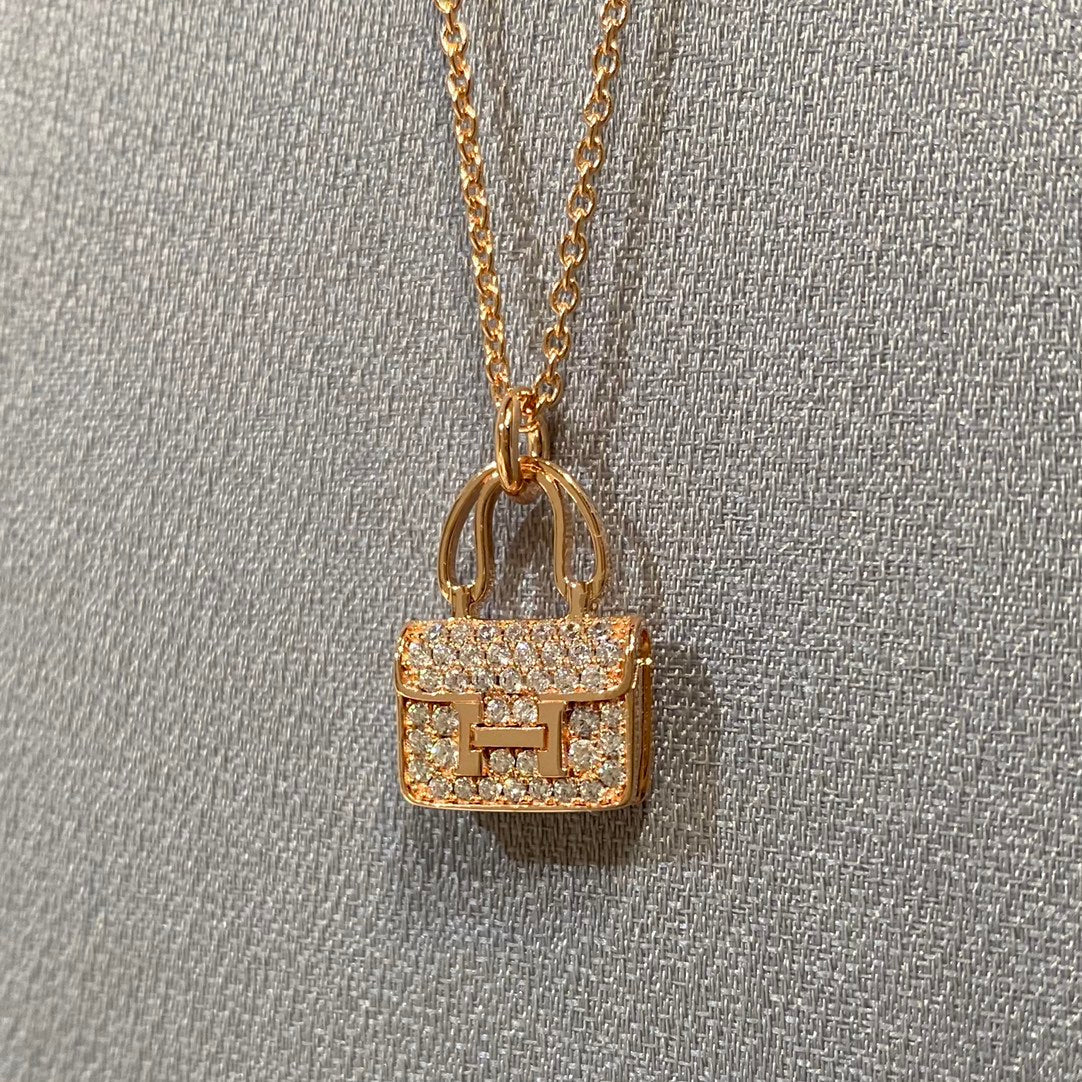 [CiCi]CONSTANCE PEDANT DIAMOND NECKLACE