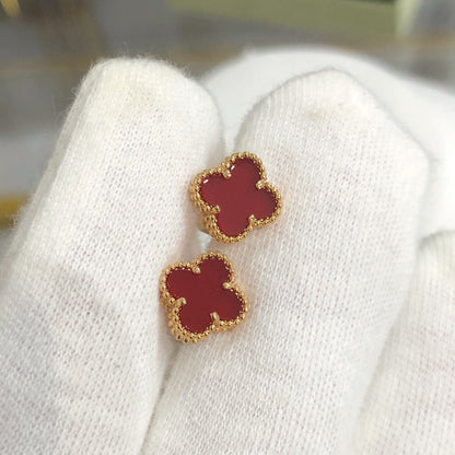 [CiCi]CLOVER MINI GOLD EARRINGS