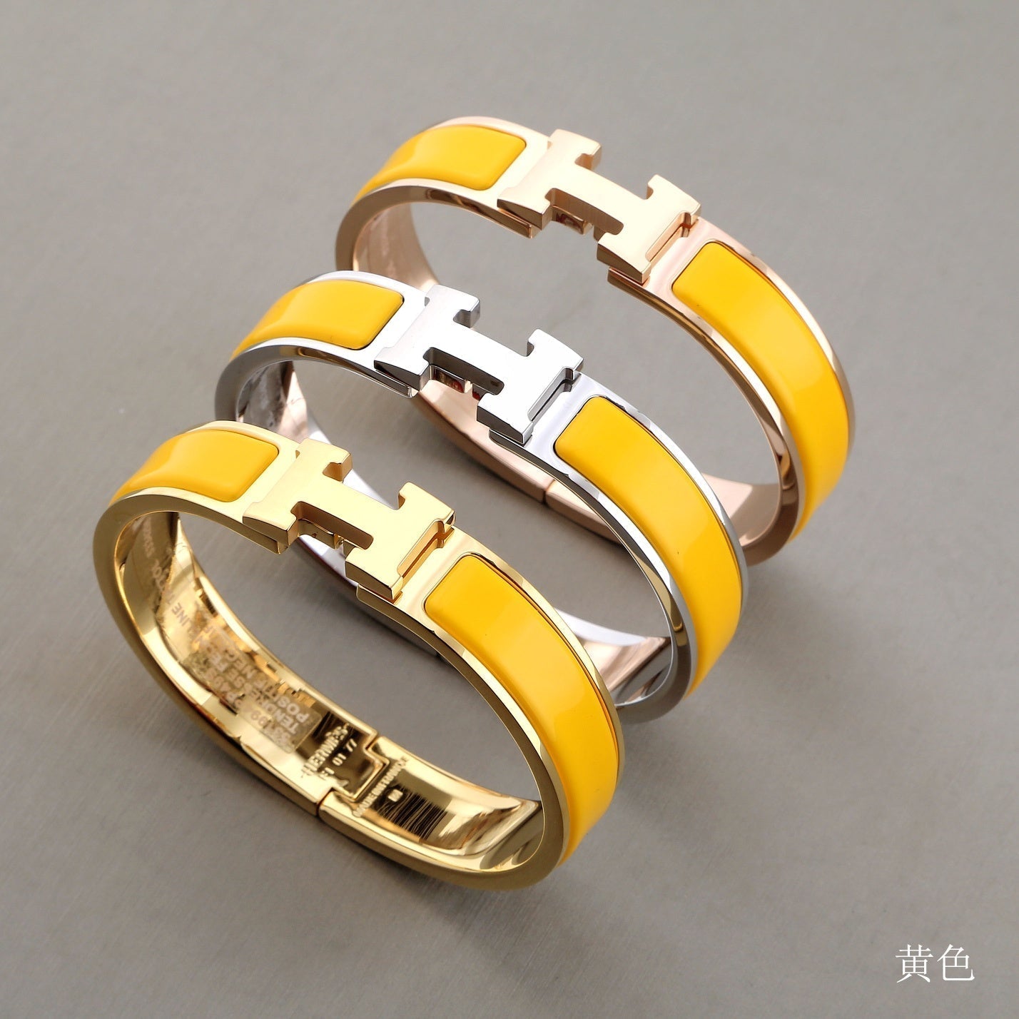 [CiCi]H YELLOW BRACELET