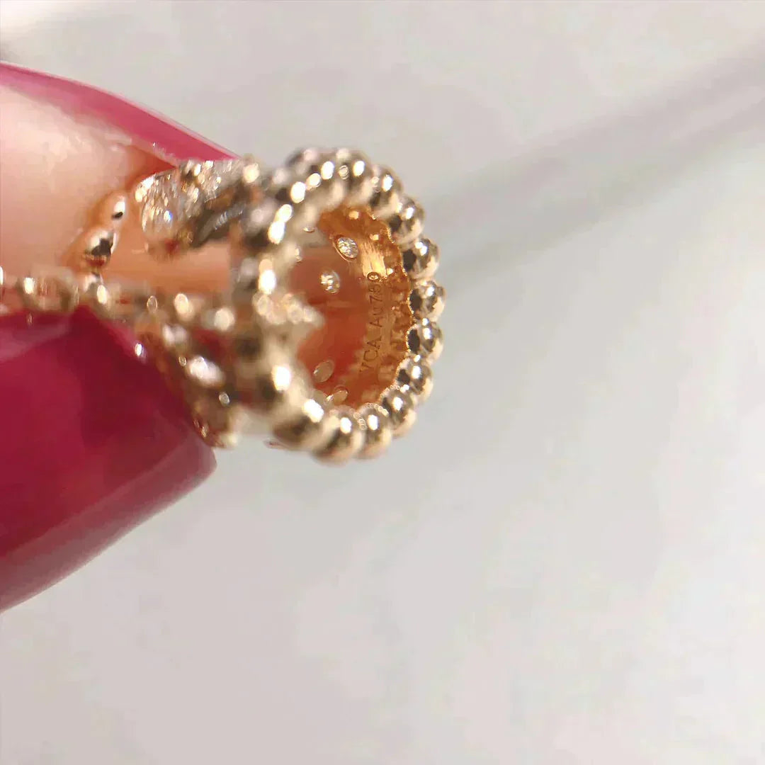 [CiCi]PERLEE PEDANT NECKLACE GOLD / ROSE GOLD