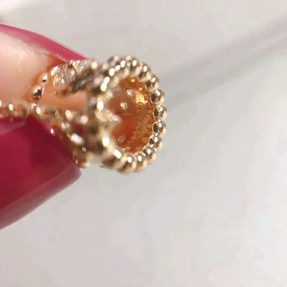 [CiCi]PERLEE PEDANT NECKLACE GOLD / ROSE GOLD
