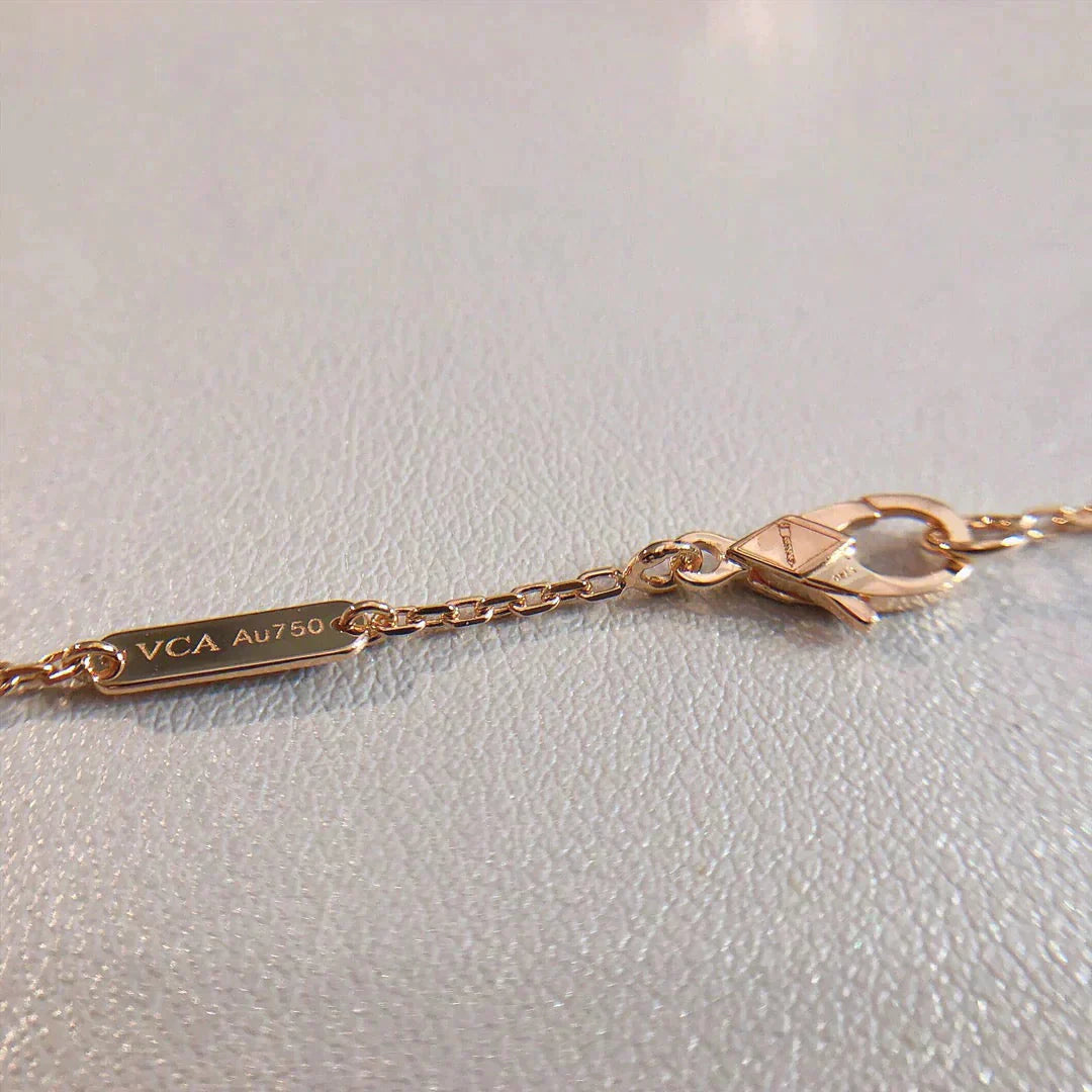 [CiCi]PERLEE PEDANT NECKLACE GOLD / ROSE GOLD