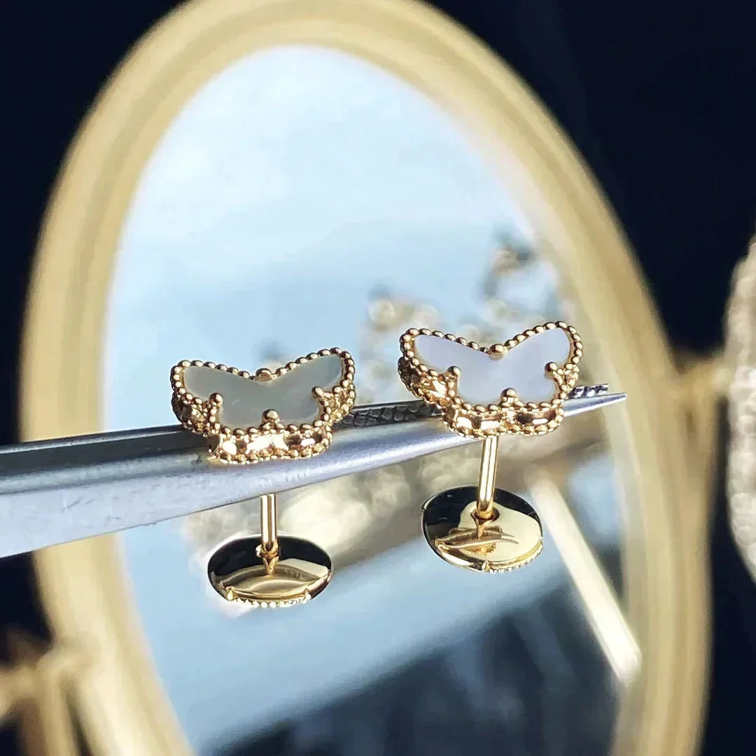 [CiCi]SWEET BUTTERFLY MOP EARSTUDS