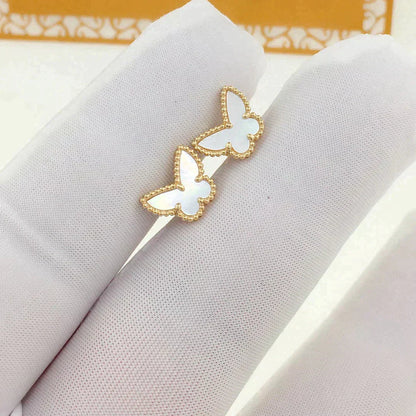 [CiCi]SWEET BUTTERFLY MOP EARSTUDS