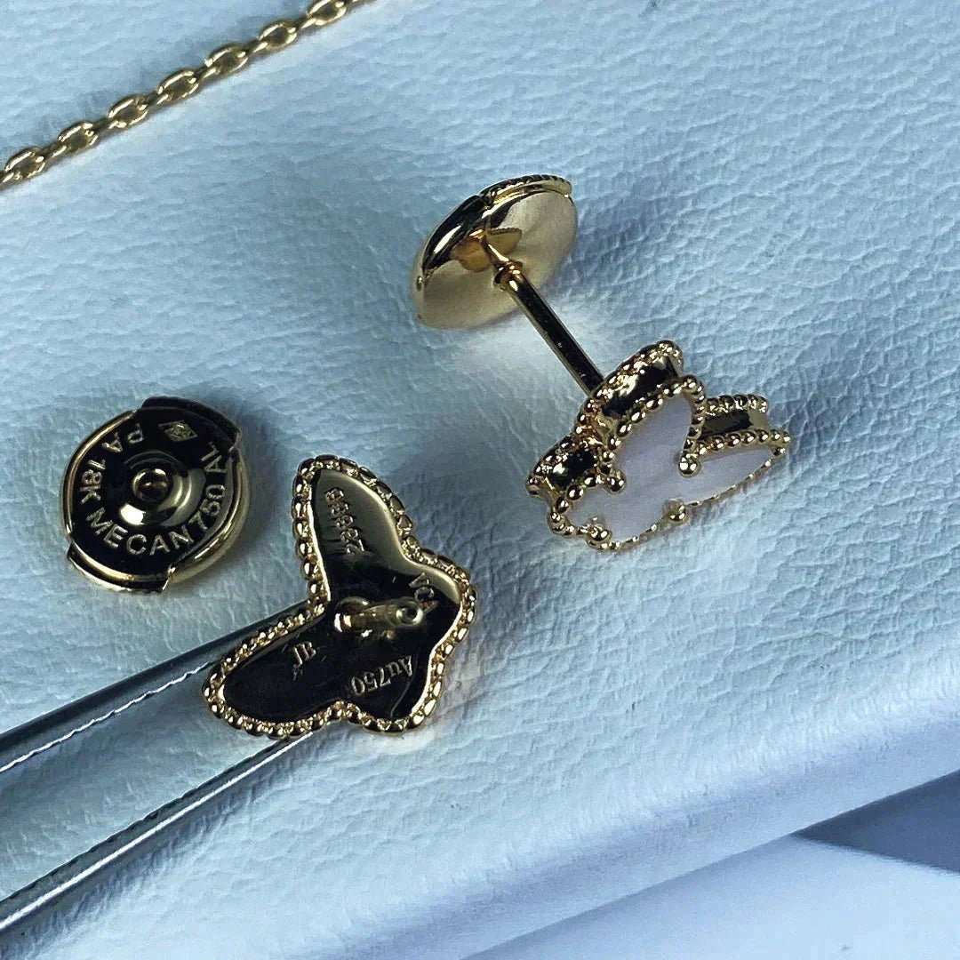 [CiCi]SWEET BUTTERFLY MOP EARSTUDS