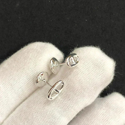 [CiCi]CHAINE SMALL EARRINGS GOLD AND SILVER
