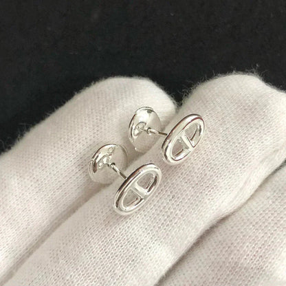 [CiCi]CHAINE SMALL EARRINGS GOLD AND SILVER