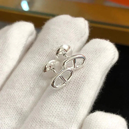 [CiCi]CHAINE SMALL EARRINGS GOLD AND SILVER