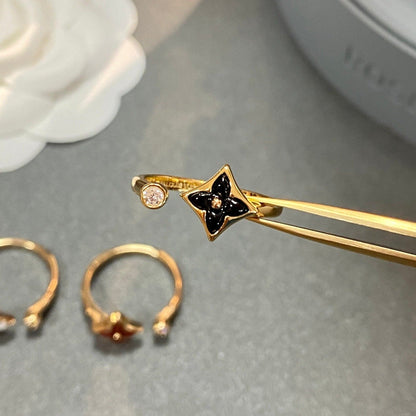 [CiCi]STAR 1 DIAMOND OPEN RING