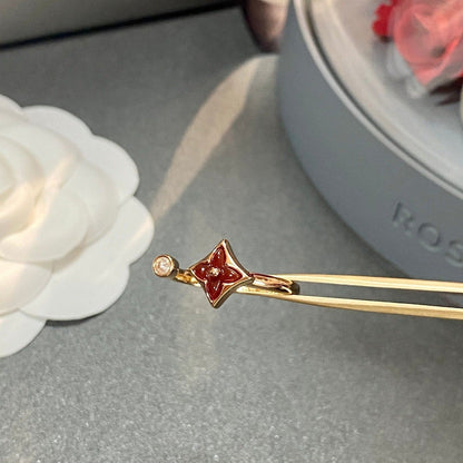 [CiCi]STAR 1 DIAMOND OPEN RING