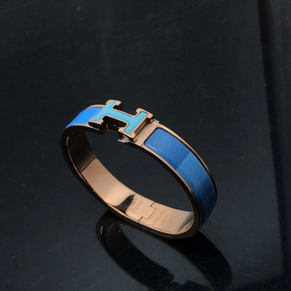 [CiCi]H BRACELET BLUE RAINBOW CERAMIC
