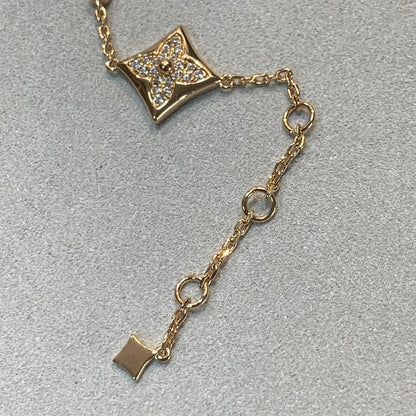 [CiCi]STAR AND SUN 4 MOTIFS GOLD DIAMONDS BRACELET