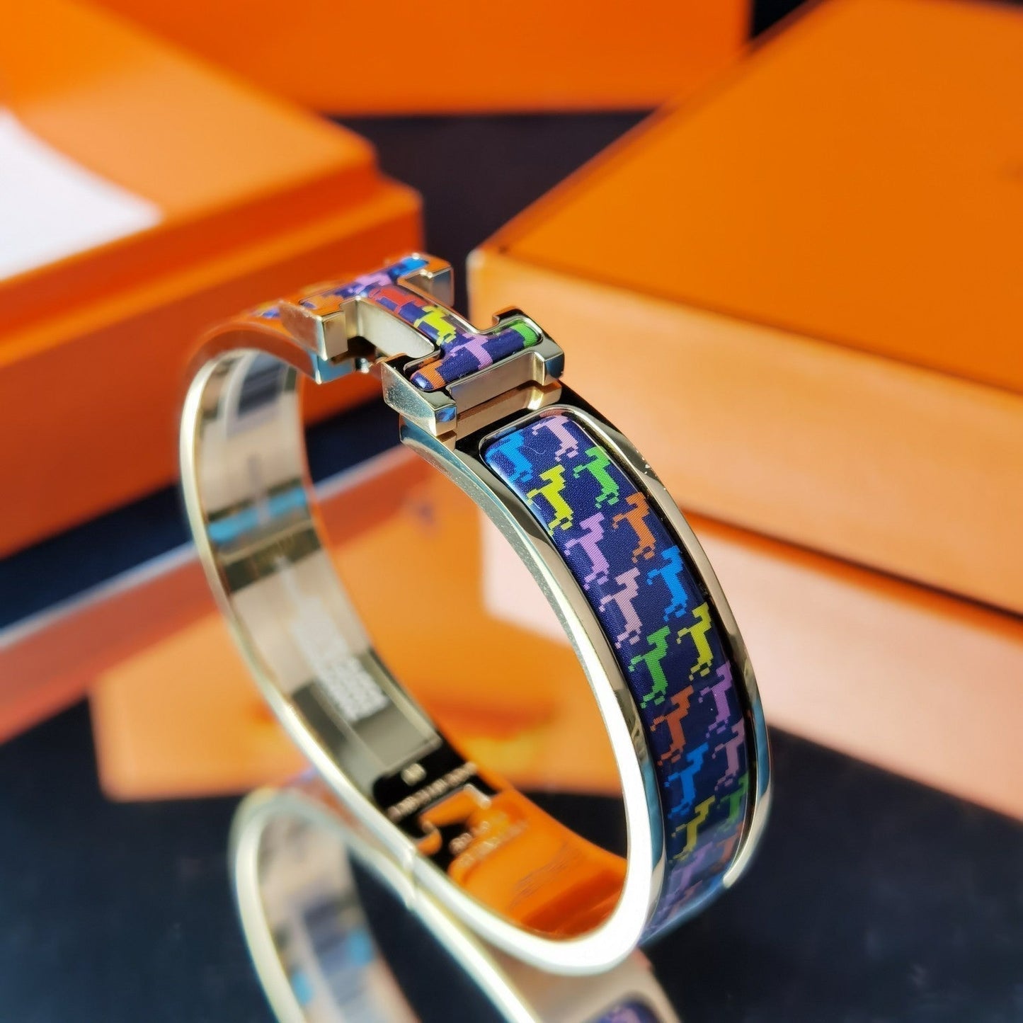 [CiCi]H HORSE BRACELET 12MM