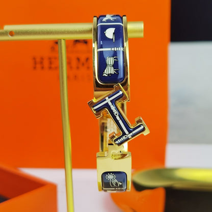 [CiCi]H COUVERTURES DARK BLUE BRACELET