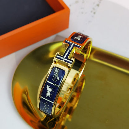 [CiCi]H COUVERTURES DARK BLUE BRACELET
