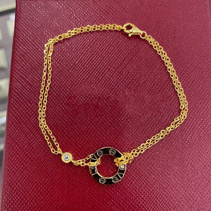 [CiCi]LOVE BRACELET 2 DIAMOND