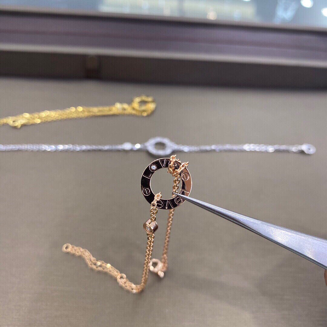 [CiCi]LOVE BRACELET 2 DIAMOND