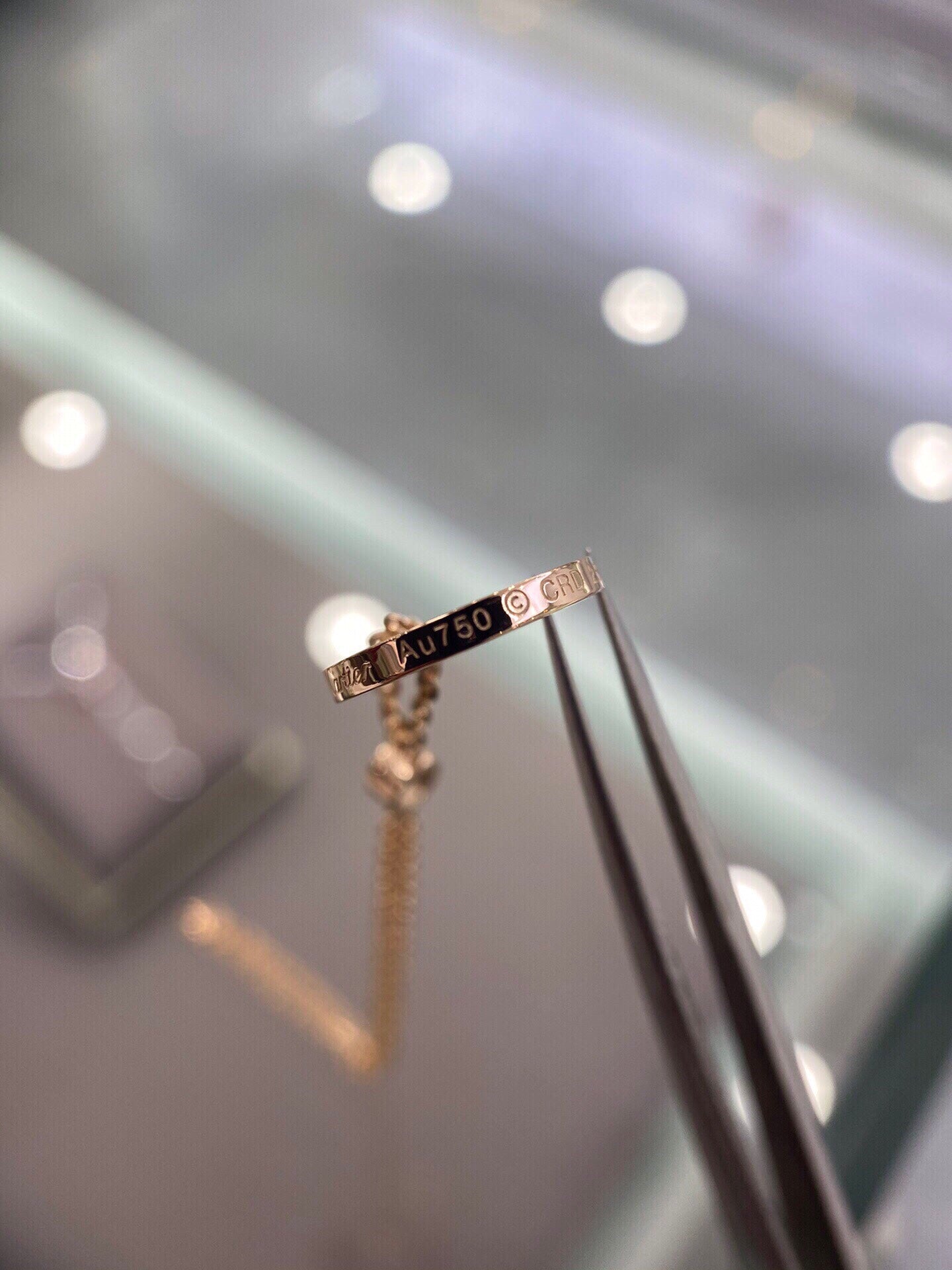 [CiCi]LOVE BRACELET 2 DIAMOND