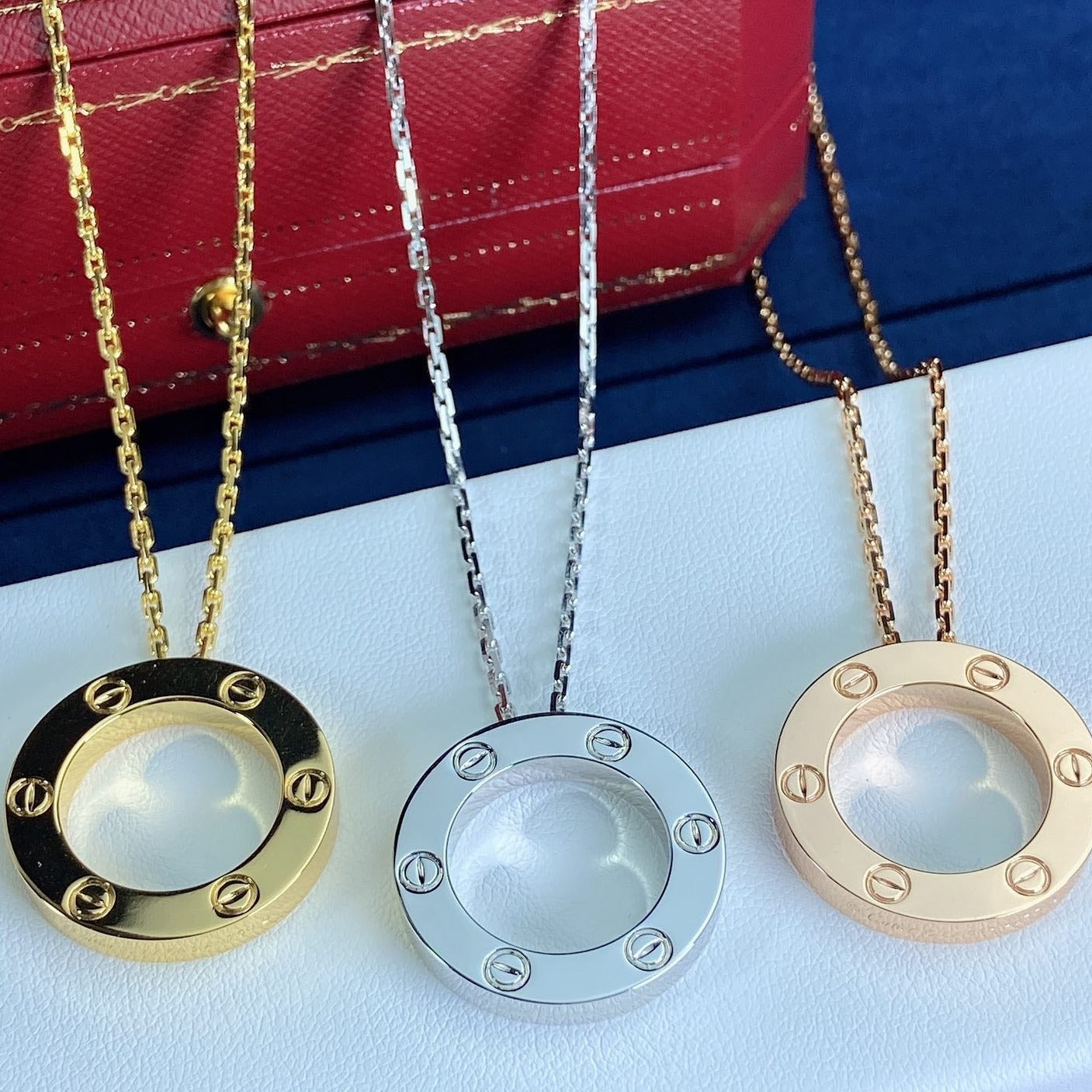 [CiCi]LOVE NECKLACE 16MM