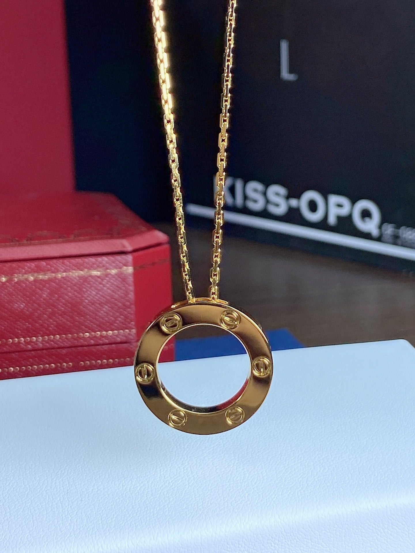 [CiCi]LOVE NECKLACE 16MM