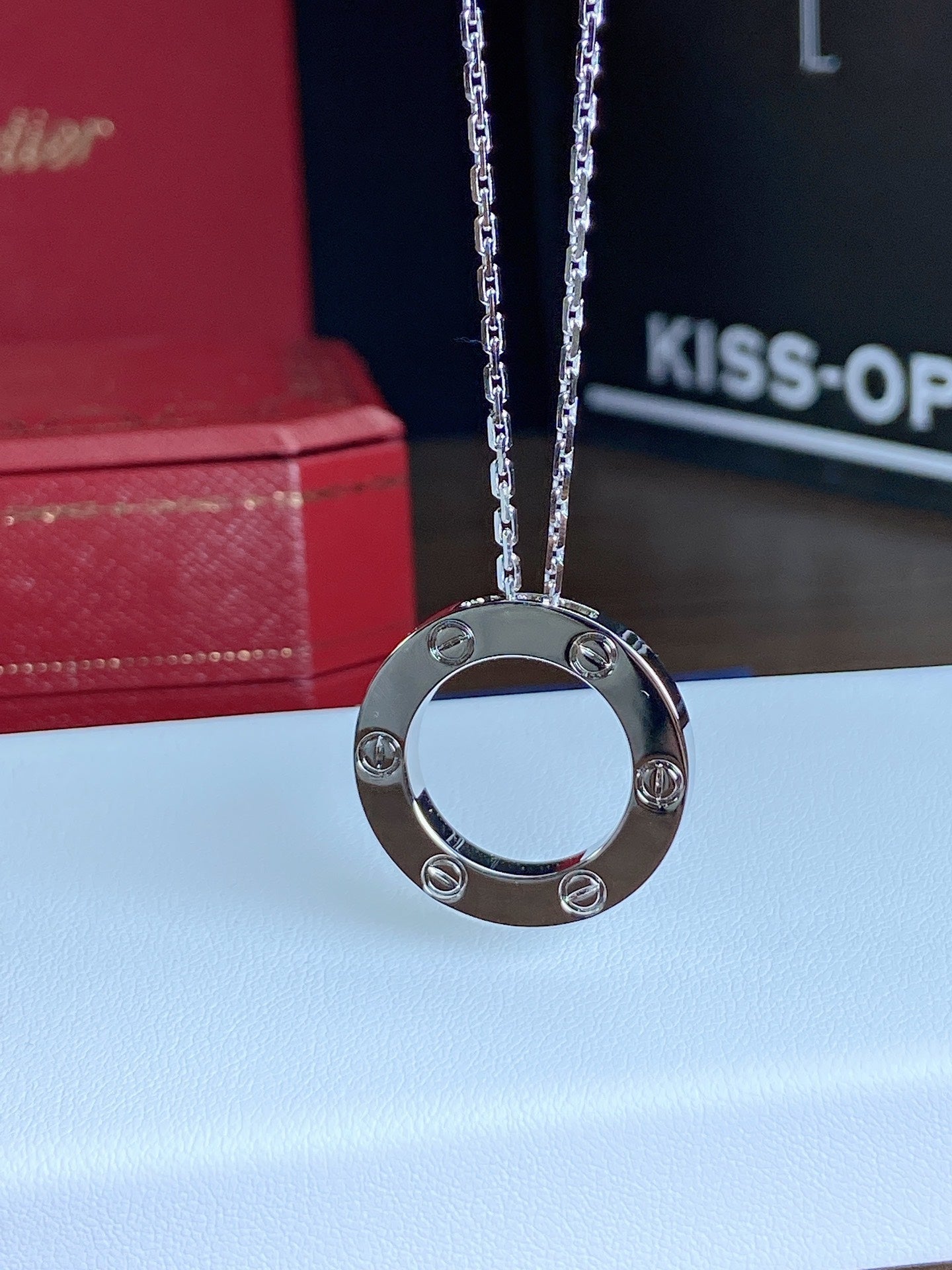 [CiCi]LOVE NECKLACE 16MM
