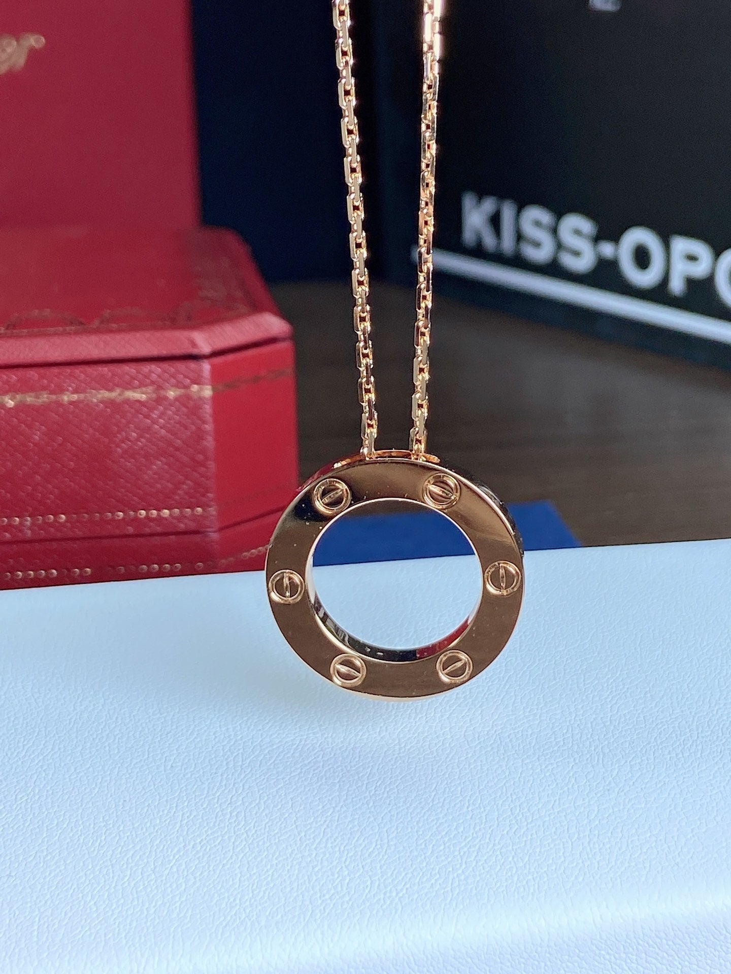 [CiCi]LOVE NECKLACE 16MM
