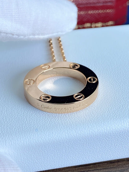 [CiCi]LOVE NECKLACE 16MM