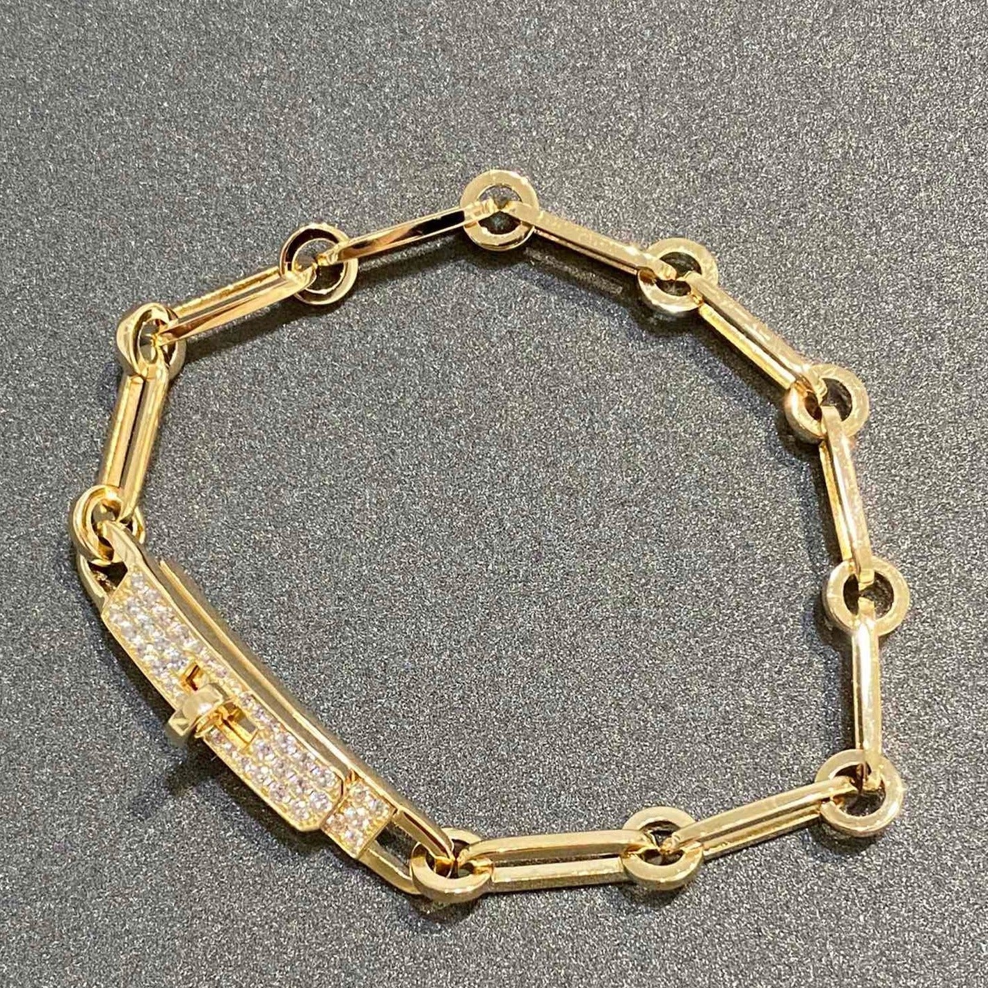[CiCi]CHAINE BRACELET SMALL MODEL DIAMOND