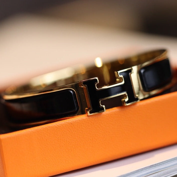 [CiCi]H ARMBAND 12MM GOLD