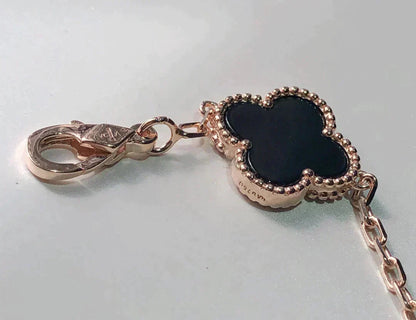 [CiCi]CLOVER 5 MOTIFS MULTICOLOR BRACELET