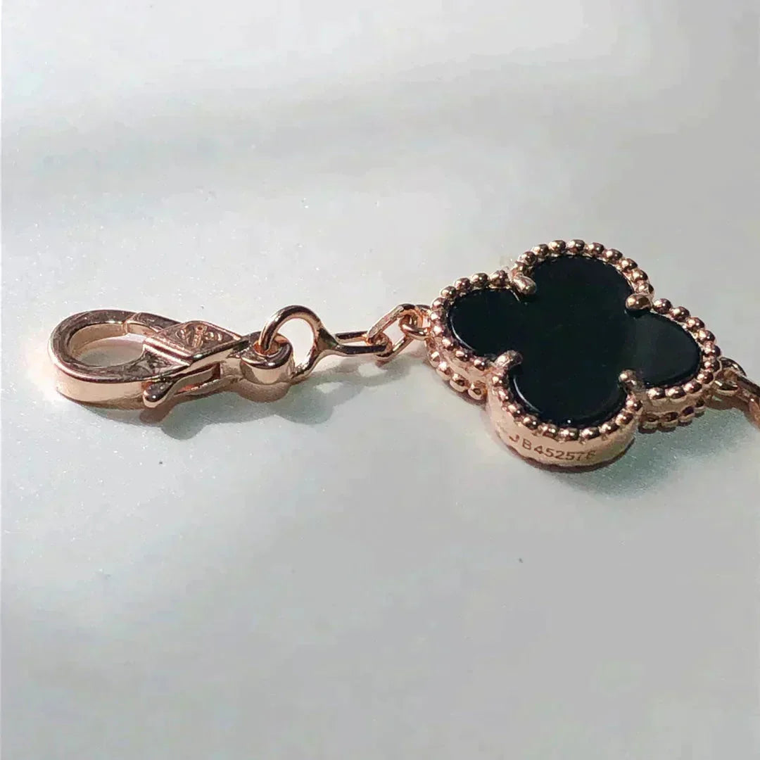 [CiCi]CLOVER 5 MOTIFS MULTICOLOR BRACELET