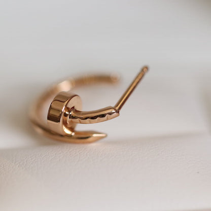 [CiCi]JUSTE EARRINGS PINK GOLD