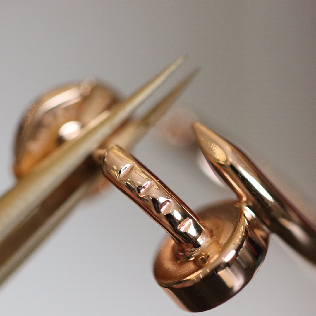 [CiCi]JUSTE EARRINGS PINK GOLD