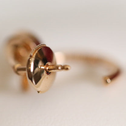 [CiCi]JUSTE EARRINGS PINK GOLD