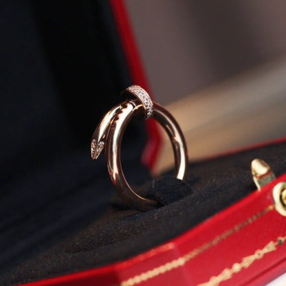 [CiCi]JUSTE RING 2.65MM PINK GOLD DIAMOND