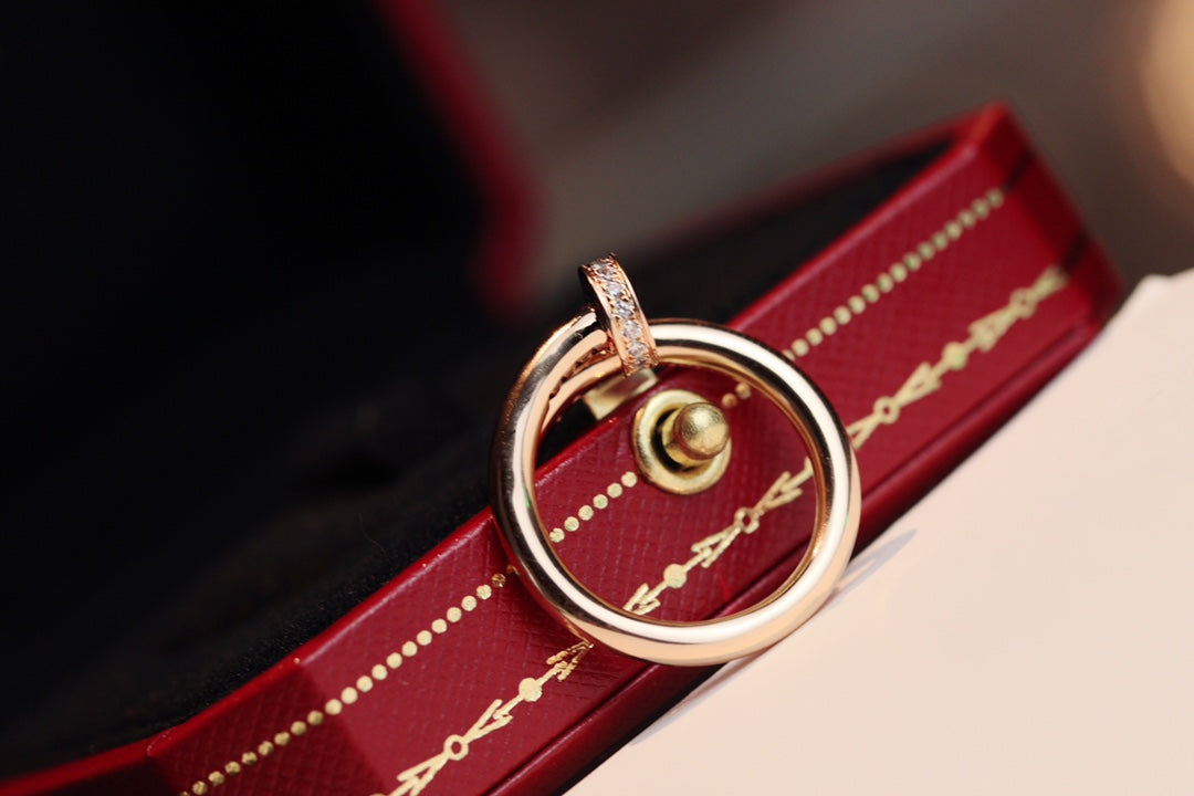 [CiCi]JUSTE RING 2.65MM PINK GOLD DIAMOND