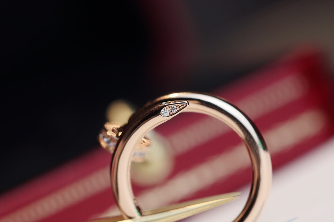 [CiCi]JUSTE RING 2.65MM PINK GOLD DIAMOND