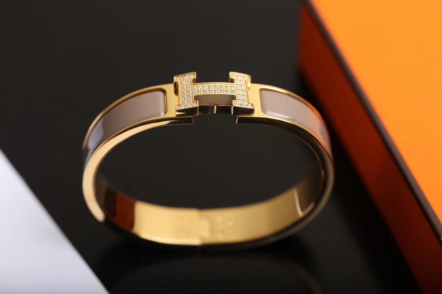 [CiCi]H BRACELET GOLD DIAMOND