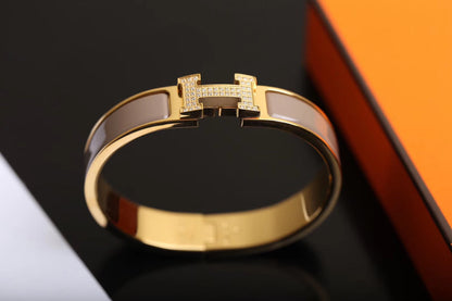 [CiCi]H BRACELET GOLD DIAMOND